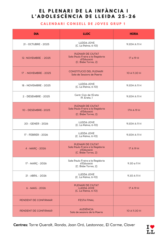 25-26 Calendari Grup 1