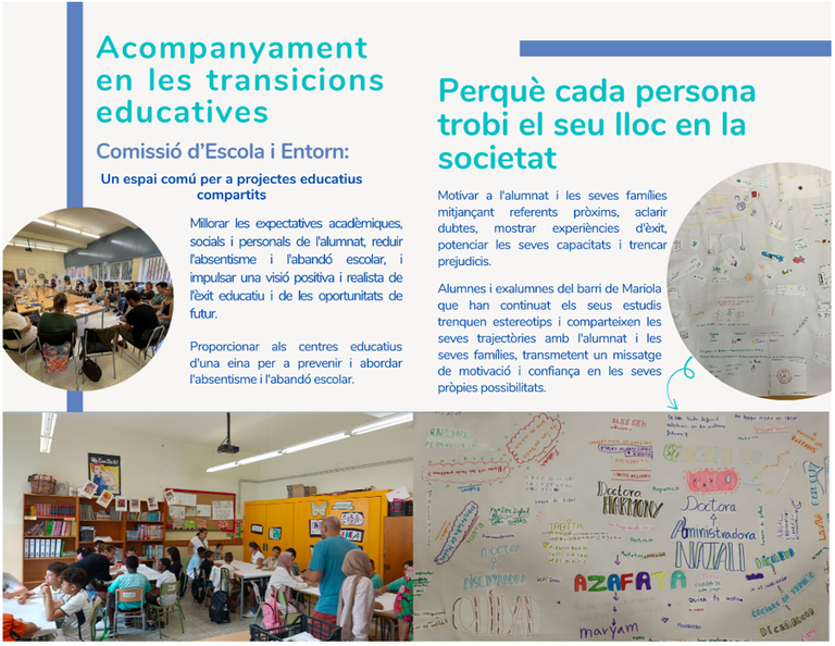 Acompanyament en les transicions educatives
